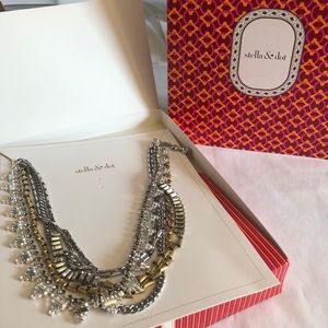 Stella & Dot Mixed Metal Sutton Necklace